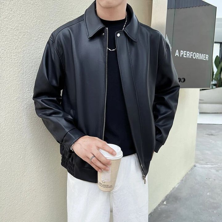 White%20Khaki%20Black%20Leather%20Jacket%20Men%20Slim%20Fashion%20Casual%20Motorcycle%20Jacket%20Mens%20Streetwear%20Korean%20Hip-hop%20Bomber%20Jacket%20Men%20Coat%20-%20Image%202