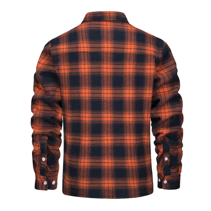 MAGCOMSEN%20Men's%20Fleece%20Plaid%20Flannel%20Shirt%20Jacket%20Button%20Up%20Casual%20Cotton%20Jacket%20Thicken%20Warm%20Spring%20Work%20Coat%20Sherpa%20Outerwear%20-%20Image%202