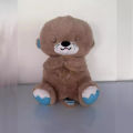 Cross-border independent sealed Internet celebrities will breathe and glow Stitch to soothe plush toys and babies sleep and play.
