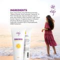 Skin Cafe Lightweight and Non-Greasy Sunscreen (Spf 50 Pa+++) - 60gm. 