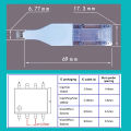 Sop8 W-son Chip Download Burn Write Probe Spring Needle Flash Eeprom Chip Burner Cable Gonghpng.
