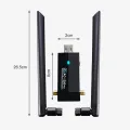 M-1200m Usb Wifi Useful Dual Band Wireless Network Usb3.0 Mt7612u Dual Band Wifi For Router. 