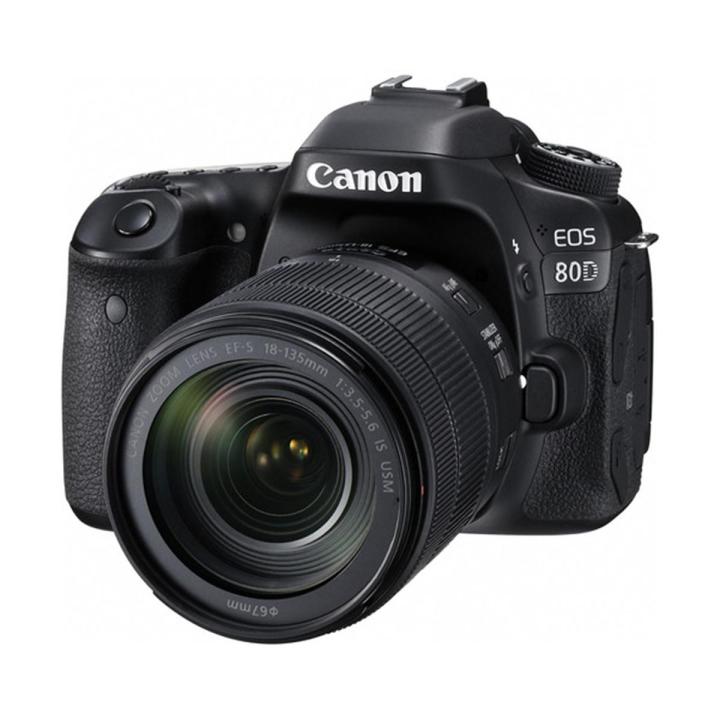 Canon EOS 80D DSLR Camera with 18-135mm Lens