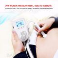 Portable Pregnant Ultrasonic Fetal Doppler Prenatal Heart Rate Monitor LCD Ultrasound Baby Doppler 3Mhz. 