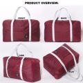 Foldable Large Nylon Fabric Travel Pouch Tote Bag.