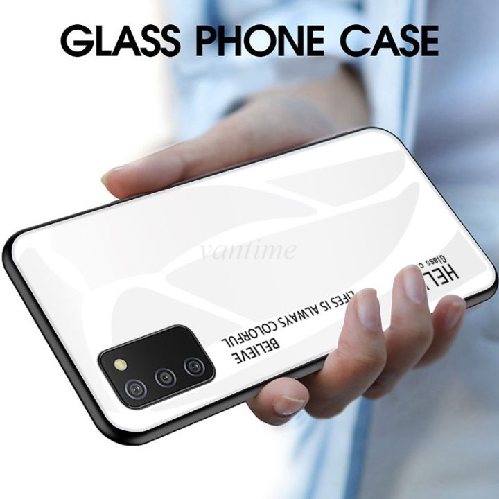 Vantime%20for%20Samsung%20Galaxy%20A03S%20Case%20Gradient%20Phone%20Back%20Hard%20Glass%20Cover%20-%20Image%206