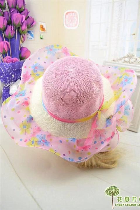 Children's%20hats%20girls%20sun%20hats%20baby%20beach%20hats%20kids%20sun%20hats%20-%20Image%207