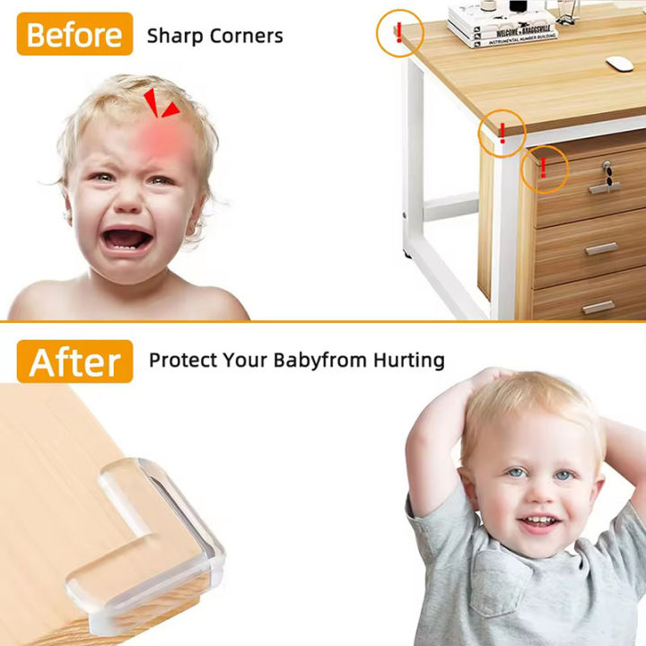 4Pcs%20Silicone%20Table%20Corner%20Edge%20Protection%20Cover%20Soft%20Transparent%20Desk%20Edge%20Corner%20Child%20Baby%20Safety%20Anticollision%20Protector%20Home%20Tools%20-%20Image%203
