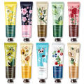 Natural Botanical Moisturizing Hand Cream for Chapped Hands Portable Travelling Whitening and Moisturizing Plant Extract Fragrance Nourishing Hand Cream 30g.