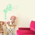 50x57cm Tinkerbell Decals Fluorescent Stars Wall Stickers Removable DIY Home Decor Great for Children bedroom. 