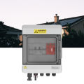 Photovoltaic Combiner Box 15A Fuse Solar Combiner Box DC1000V Short Circuit Protection Flame Retardant for RV. 