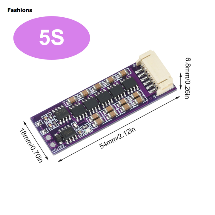 Fashions 1.5A 3S 4S 5S 6S 7S Li-ion Lifepo4 LTO Lithium Battery New ...
