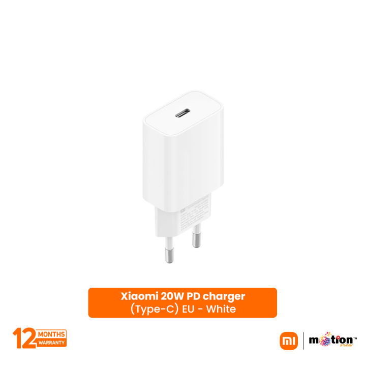 Xiaomi 20W PD charger (Type-C) EU - White