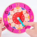 Children's Wooden Clock Baby Time Early Cognitive Education Educational Toys 2-5 Year-Old Digital Clock Teaching Aids Wholesale. 