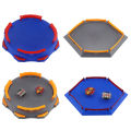 Battle Gyro Disc Stadium Battle Training Ground For Gyro Fighting Portable Hexagon Round Spinning Top Disc.