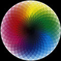 GU 1000 pcs/set Colorful Rainbow Round Geometrical Photo Puzzle Adult Kids DIY Educational Reduce Stress Toy Jigsaw Puzzle Paper.