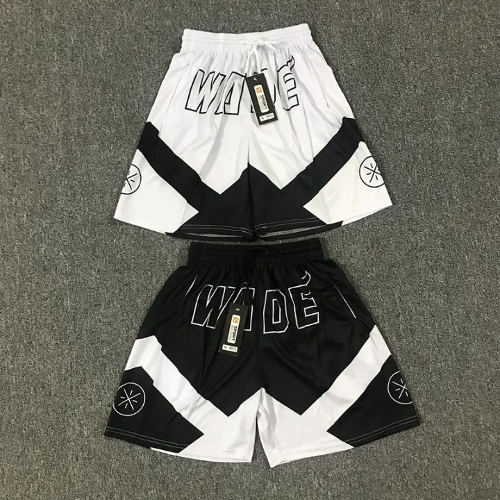 Wade%20Road%20Universal%20Basketball%20Shorts%20Young%20and%20Older%20Children%20Sweat-Absorbent%20Quick-Drying%20Mesh%20American%20Shorts%20Loose%20Wade5Pants%20-%20Image%203