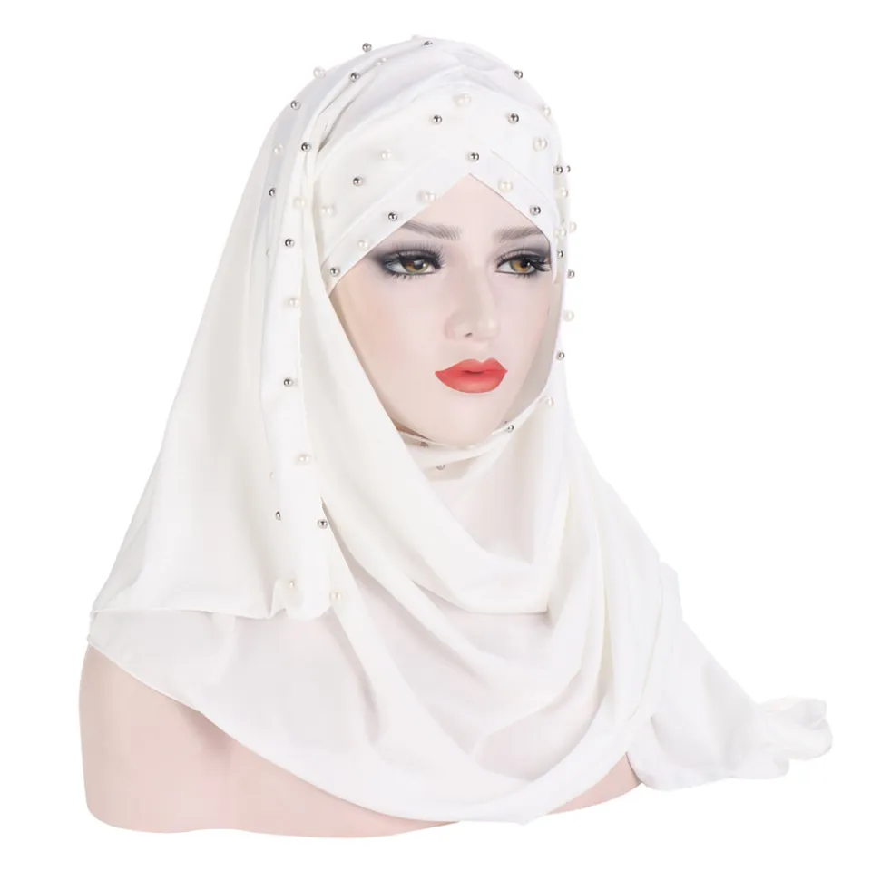 Hijab Musulmano Donna Con Stampa Floreale E Bluetooth - Amira Cap In Poliestere