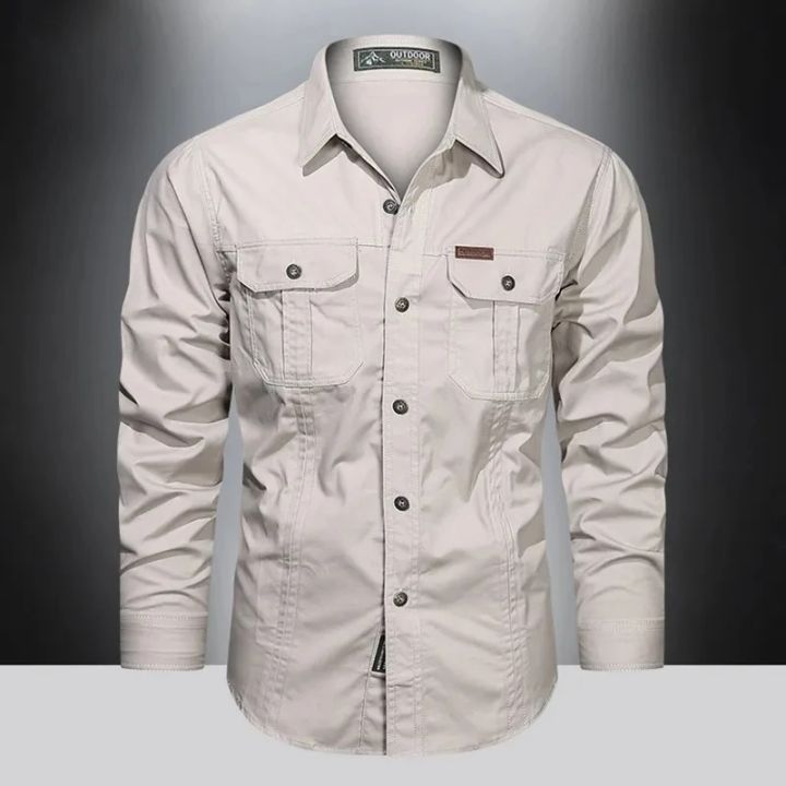 New%20Autumn%20Military%20Style%20Cotton%20Pocket%20Shirt%20for%20Men%20Solid%20Color%20Slim%20Casual%20Brand%20Clothing%20Men%20Long%20Sleeve%20Shirts%205XL%20-%20Image%203