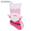 ECHIDNA Holiday Gift Bag with Hanging Rope Cloth Xmas Favor Bag Snack Candy Fruit Storage Bag.
