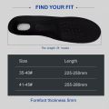 Unisex Orthotic Arch Support Sport Insole Shoe Pad - Foot Comfort. 