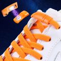 Colorful Magnetic Lock Shoe laces Elastic Sneakers Shoelaces No Tie Shoelace Kids Adult Flat Quick Laces for Shoes Accessories. 