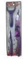 3psc knife set stainless steel 2PCSps knife 1 PCS Peelar.