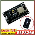NodeMcu V3 ESP8266 Development Board For Made Diy Smart Home Automation Switch Control University Project update from LoLin V3. 