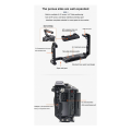 For Sony FX30 FX3 Camera Cage Quick Pack Rabbit Cage Camera Protection Cage Support Stabilizer Spare Parts Accessories. 