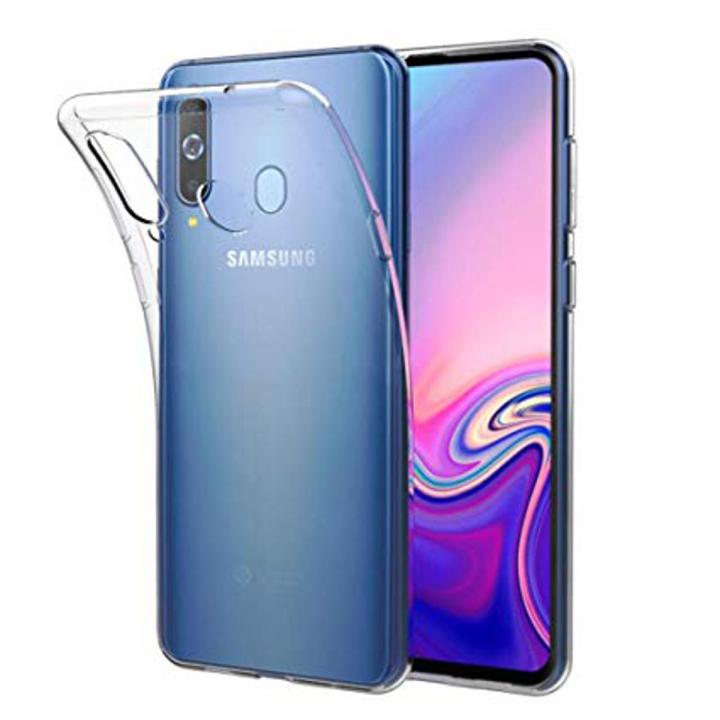 Samsung Galaxy A60 Comfortable Clear Transparent Soft TPU Back Case Cover