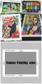 Dumbbell Workout Eercise Poster Laminated Free Weight Body Building Guide Home Gym Chart Double Sid 0415pm. 