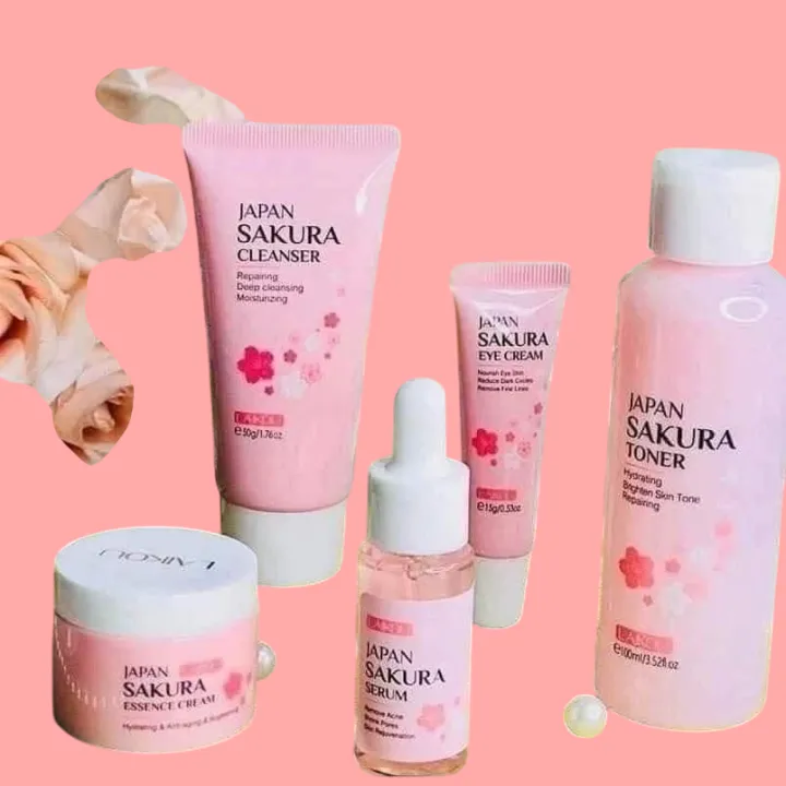 Laikou Sakura Skincare Set