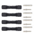 Solar Photovoltaic Connector, 4 Sets PV Cable Connectors DC1000V for Replacement. 