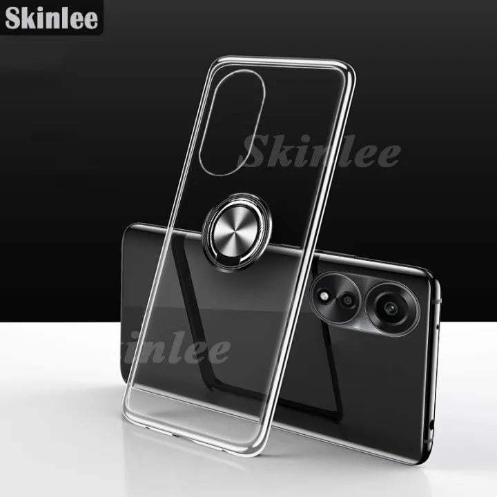Phone%20case%20For%20OPPO%20A78%204G%20NFC%20Back%20cover%20Ring%20Holder%20Phone%20Case%20Ultra%20Thin%20Transparent%20Car%20Navigation%20Silicone%20Clear%20Cases%20For%20OPPO%20A78%205G%20Cover%20cases%20-%20Image%203