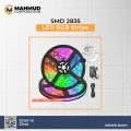 High Quality SMD 2835 DC 12V LED Strip Light with Remote 5 Meters RGB Color Special Lights for Ceiling Decoration. 
