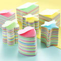 100Pcs Special-shaped Sticky Notes Self-adhesive Bookmarks Memo Pad Kawaii Stickers Creativity Cute Notepad Stickers Stationery.