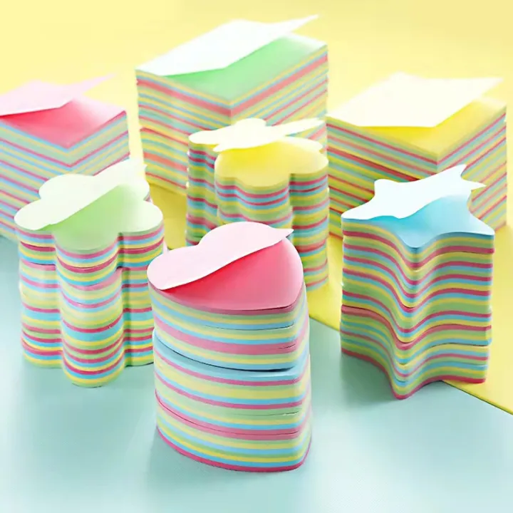100Pcs%20Special-shaped%20Sticky%20Notes%20Self-adhesive%20Bookmarks%20Memo%20Pad%20Kawaii%20Stickers%20Creativity%20Cute%20Notepad%20Stickers%20Stationery%20-%20Image%202