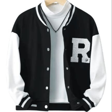 New Trendy Black colour winter versity jacket for men's and woman 2023