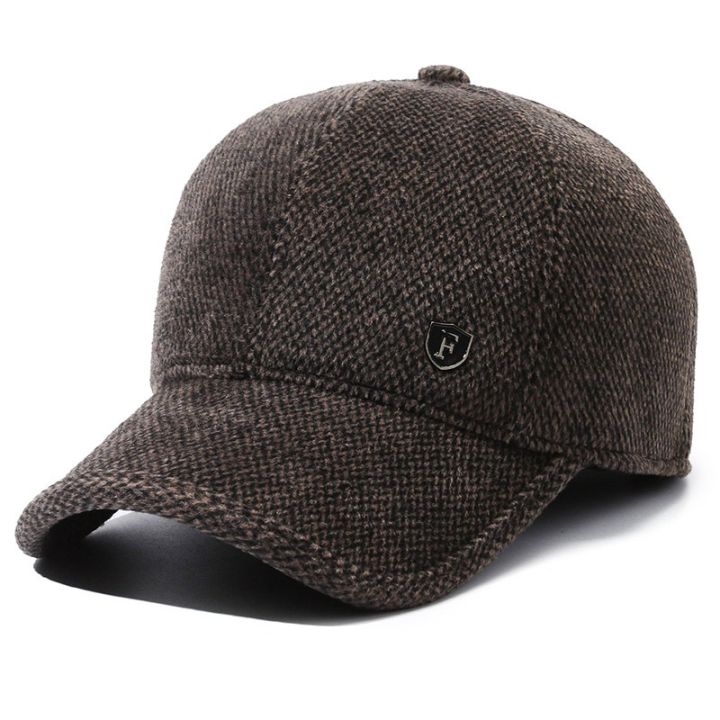 Winter%20Baseball%20Caps%20for%20Men%20Ear%20Flaps%20Thinken%20Adjustable%20Snapback%20Hat%20Outdoor%20Trucker%20Cap%20Male%20-%20Image%208