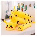 50-125Cm Large Size Pokemon Plush Anime Figure Pikachu Long Pillow Sleeping Doll High Quality Pet Kawaii Toy Model Child Gift.