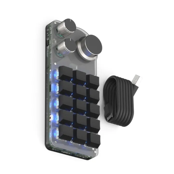 15%20Keys%20Keyboard%20Macropad%20with%203%20Knobs%20Programming%20Keypad%20for%20Gaming%20Video%20Editing%20and%20Programmable%20Efficiency%20Dropship%20-%20Image%204