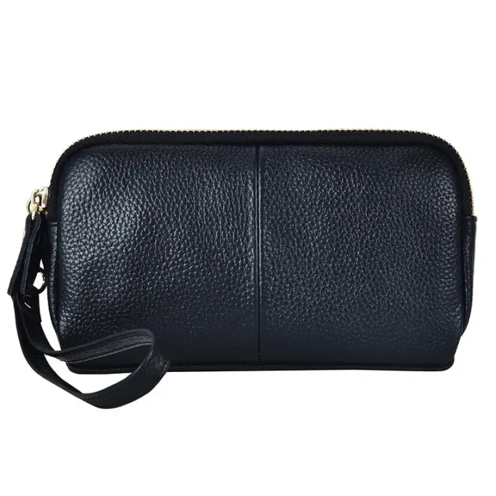 Genuine%20Leather%20Women's%20Handbag%202023%20New%20Zipper%20Fashion%20Trend%20Grab%20Bag%20Wholesale%20Top%20Layer%20Cowhide%20Simple%20Wallet%20Crossbody%20Bag%20-%20Image%206