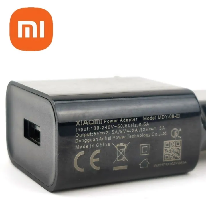 Redmi%20Note%208%20Pro%20Charger%20XiaoMi%20Original%2018W%20QC%203.0%20Charging%20Wall%20Adapter%20For%20Mi%208%206%209%20SE%20RedMi%2010C%209T%209%20Poco%20M3%20C40%20Usb%20Type%20C%20-%20Image%203