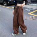 Baggy Pants Women Sporty Casual Vintage Japan Fashion Chic Streetwear BF Unisex Students All-match High Waisted Wide Leg Autumn.