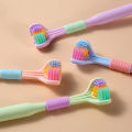 Three Sided Soft Hair Tooth Toothbrush Ultra Fine Soft Bristle Adult Toothbrush Oral Care Safety Teeth Brush Oral Health Cleaner. 