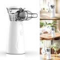Portable Family Mesh Nebulizer Inhaler Low Noise Mini Silent Steam Humidifier Inhaler with Mask Handheld Asthma Inhaler Atomizer. 