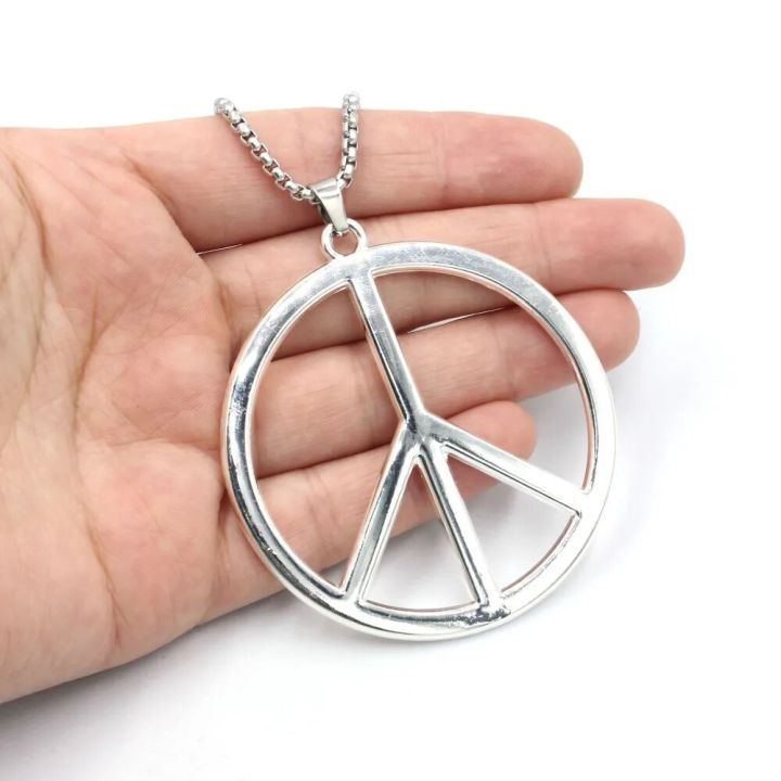 Peace%20Sign%20Necklace%20Hippie%20Necklace%20For%20Men%20Women%20Stainless%20Steel%20Chain%20Necklace%20Peace%20Charms%20Jewelry%20Gift%20-%20Image%206