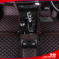 PVC Leather 5D Car Mat - BLACK & RED,CAR MAT/5D MAT.
