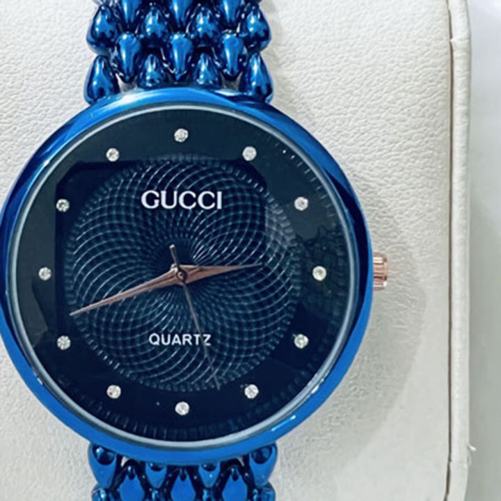 MBG%20GUCC%20Round%20Joss%20Steeliness%20Steel%20Watch%20For%20Women%20Silver&%20White%20-%20Image%203