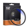 K&F Concept 72mm Circular Polarizer Filter CPL Layer Super Slim Multi Coated CPL Lens Filter.